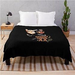 Chris Brown Music Gifts Classic T-Shirt Throw Blanket