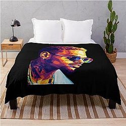 Drake Chris Brown Throw Blanket