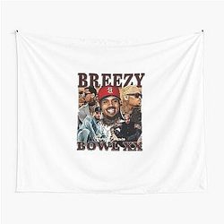 Chris Brown Breezy Bowl 2025 Multi-Era Tribute Tapestry