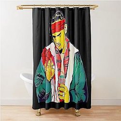 Chris Brown Shower Curtain