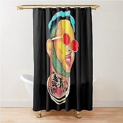 Chris Brown Shower Curtain