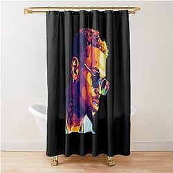 Drake Chris Brown Shower Curtain
