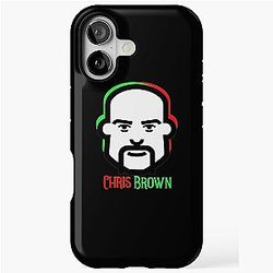 Chris Brown 2020 Green iPhone Case