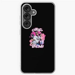 Pink Chris Brown Samsung Galaxy Case