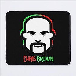 Chris Brown 2020 Green Mouse Pad