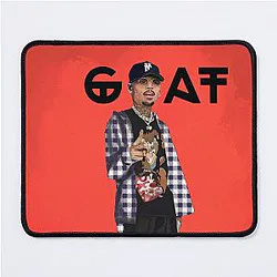 GOAT Chris Brown Mouse Pad