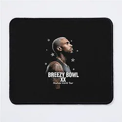 Chris Brown Breezy Tour Mouse Pad