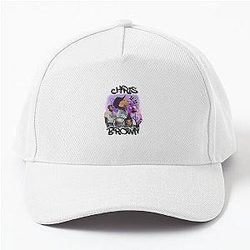 Purple Chris Brown Baseball Cap
