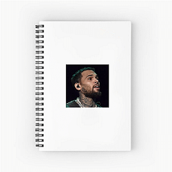 Chris Brown Merch Collection Chris Brown Notebook