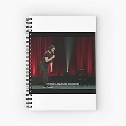 Chris D'Elia Explain This Spiral Notebook