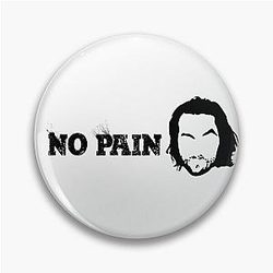 No Pain - Chris De Lia Pin