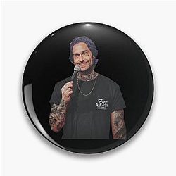 Punk Chris D'elia Podcast Exclusive Sticker Pin
