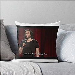 Chris D'Elia Tired Throw Pillow