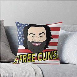 Chris D'Elia S Free Cushion Throw Pillow