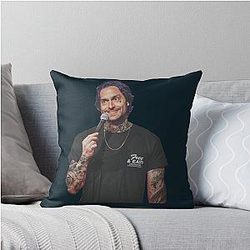 Punk Chris Elias Congratulations Podcast Exclusive Sticker Throw Pillow