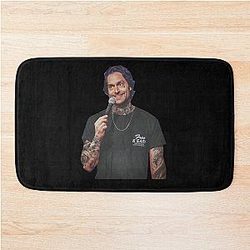 Punk Chris D'elia Congratulations Podcast Sticker Bath Mat