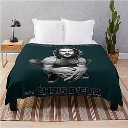 Official Chris Elia Congratulations Podcast Sticker Throw Blanket