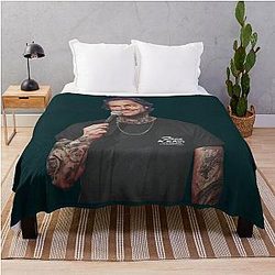 Punk Chris D'elia Podcast Exclusive Throw Blanket