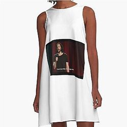 Chris D'Elia Tired A-Line Dress