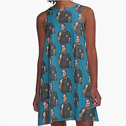 Punk Chris D'elia Congratulations Podcast Exclusive A-Line Dress