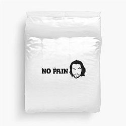 No Pain Chris Duvet Cover