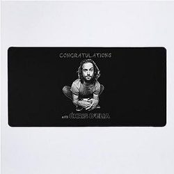 Chris D'elia Podcast Sticker Desk Mat