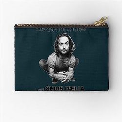 Official Chris D'Elia Congratulations Podcast Sticker Zipper Pouch