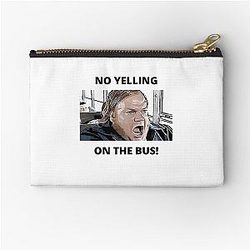 Chris Farley No Yelling on the Bus Zipper Pouch