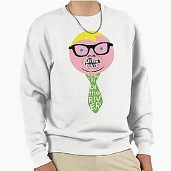 Minimal Chris Farley Matt Foley Face Pullover Sweatshirt