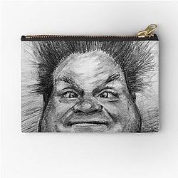 Chris Farley Portrait Zipper Pouch