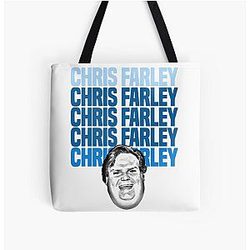 Chris Farley Nostalgia Graphic Tote Bag