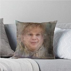 Chris Farley Portrait Throw Pillow