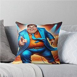 The Jovial Giant: A Tribute to Chris Farley Pillow