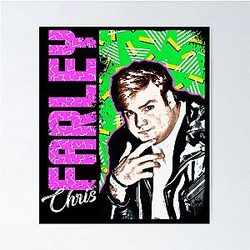 Chris Farley Nostalgia Poster
