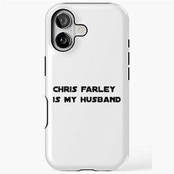 Chris Farley is my husband iPhone tough case