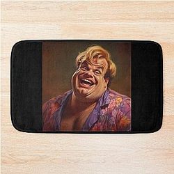 Chris Farley Fan Art Bath Mat
