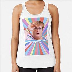 Chris Farley Surprise Racerback Tank Top