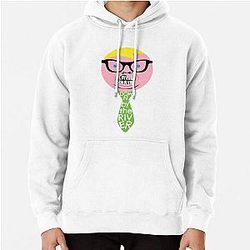 Minimal Chris Farley Matt Foley Face Pullover Hoodie