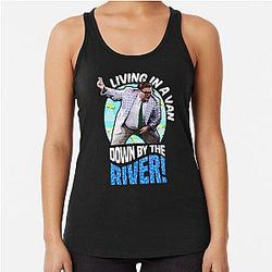 Chris Farley - Matt Foley Nostalgia Racerback Tank Top
