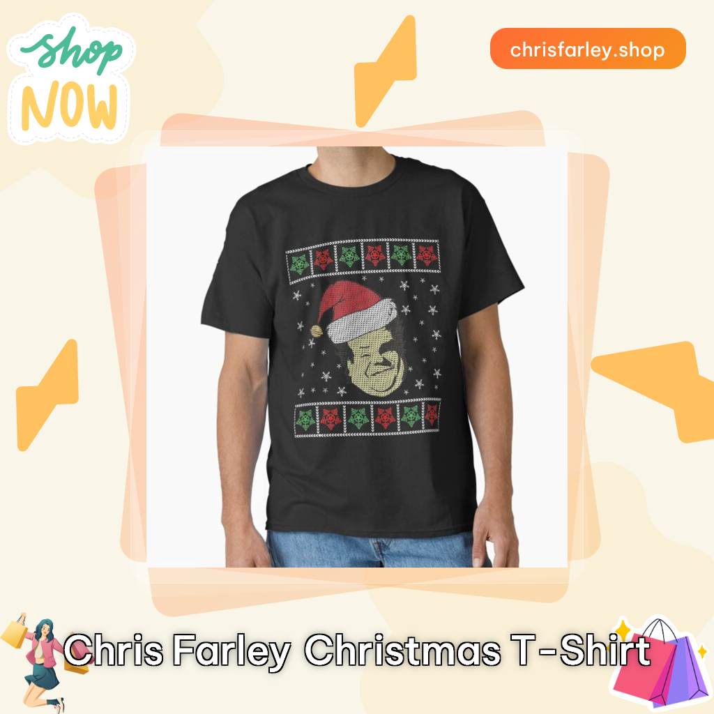 Chris Farley Christmas T-Shirt