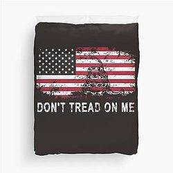 Chris Pratt don't tread on me t-shirt duvet cover