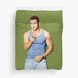 Chris Pratt Duvet Cover