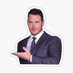 Chris Pratt Sticker