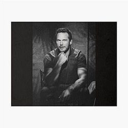 Chris Pratt Art Board Print