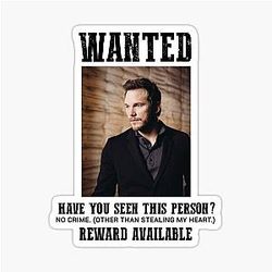 Wanted: Chris Pratt sticker