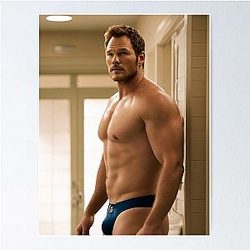 Chris Pratt Aesthetic Poster