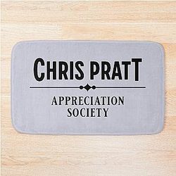 Chris Pratt appreciation society Bath Mat