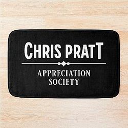 Chris Pratt Appreciation Society Bath Mat