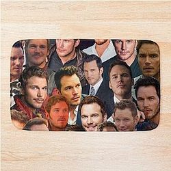 Chris Pratt Bath Mat