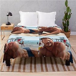Chris Pratt Summer Throw Blanket